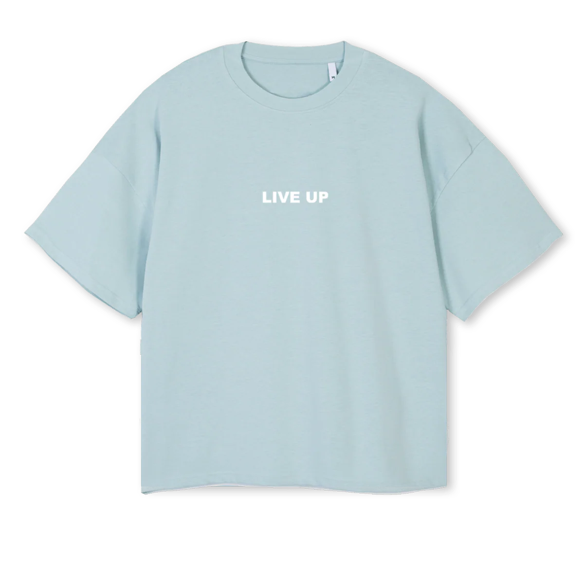 KJIUHJ Cold Blue Oversized Boxy Tee.