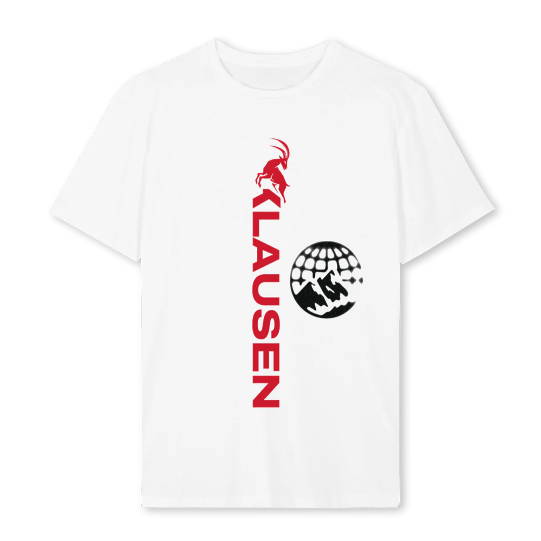 KLAUSEN DRITTE White Regular Tee.