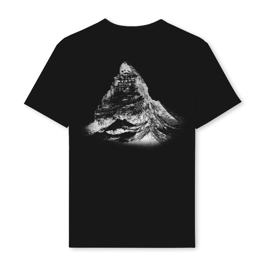 KLAUSEN SEVEN Black Regular Tee. - Image 2