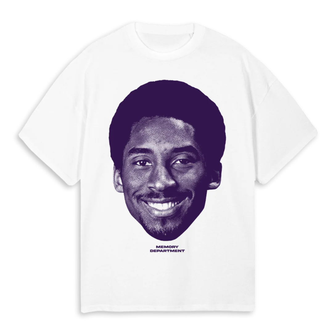 KOBE White Oversized Tee.
