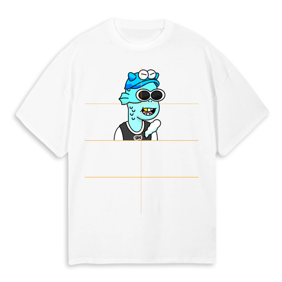 LANDER W E White Oversized Tee.