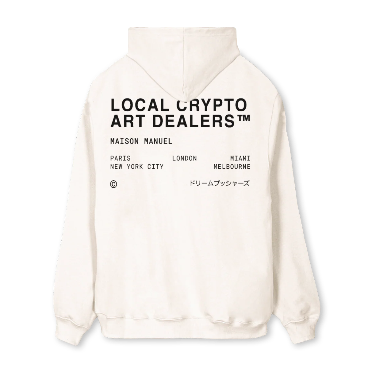 LCADVWHOODIE Vintage White Regular Hoodie. - Image 2