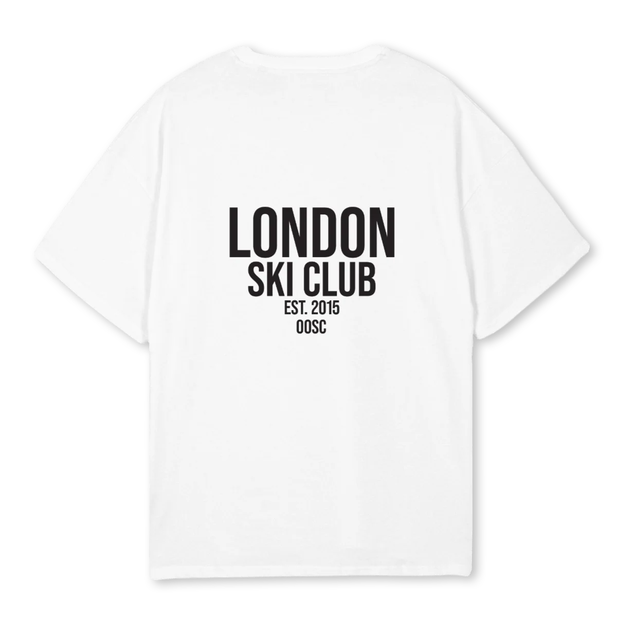 LDNSKITWHITE White Oversized Tee. - Image 2