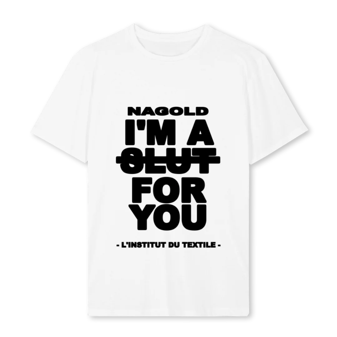 LDTFORYOU White Regular Tee.