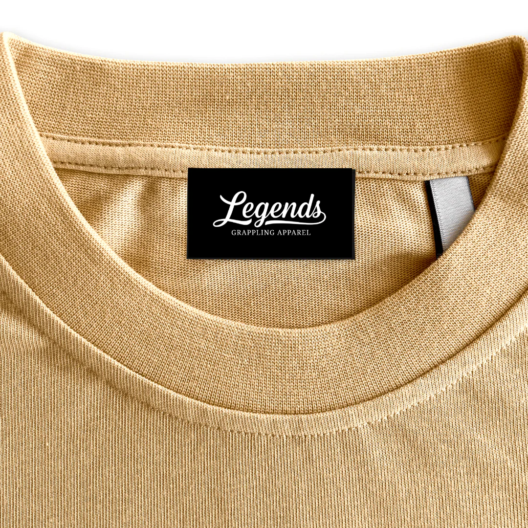 LEGENDS GRAPPLING Custom Neck Label.