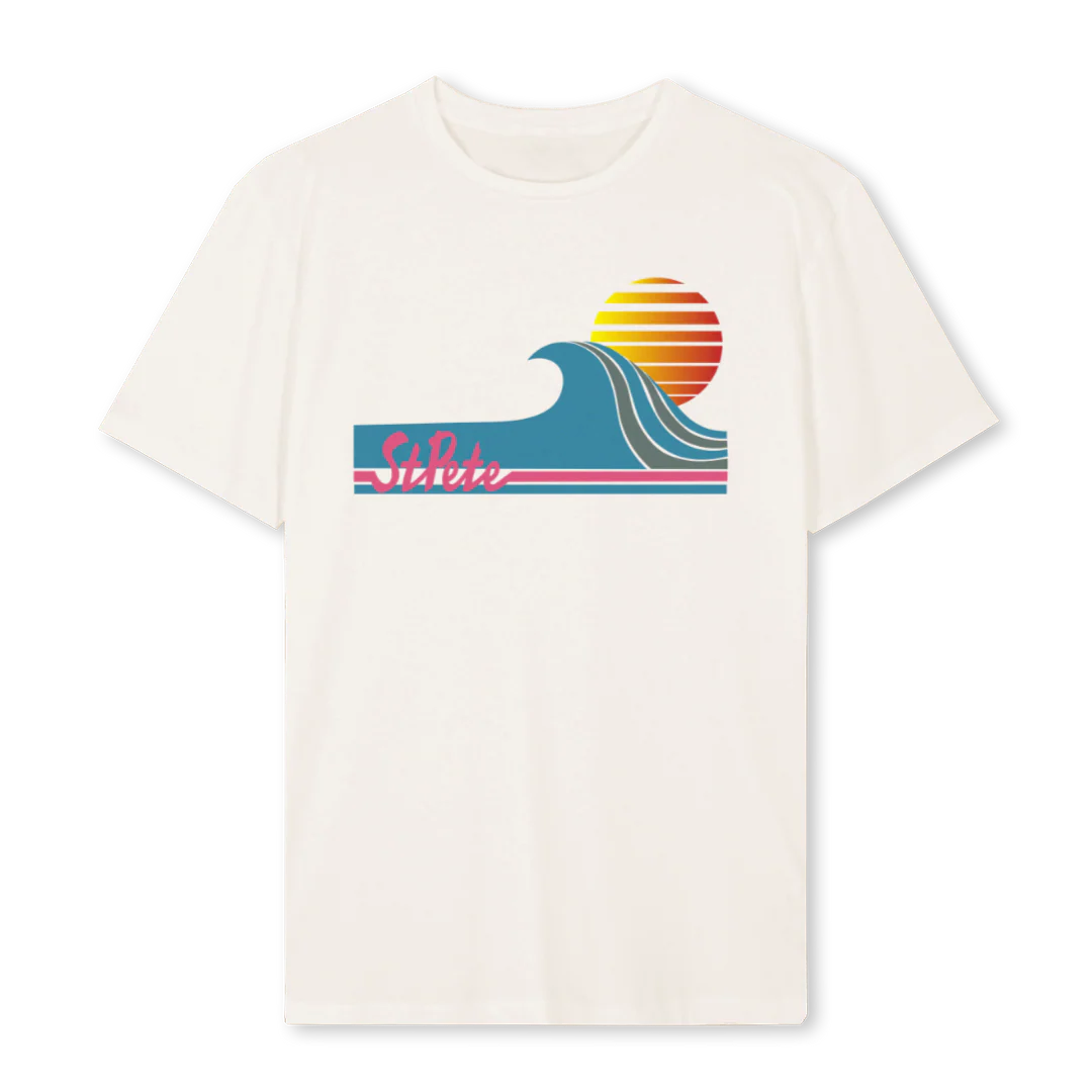 LGWAVEVINWHITE Vintage White Regular Tee.