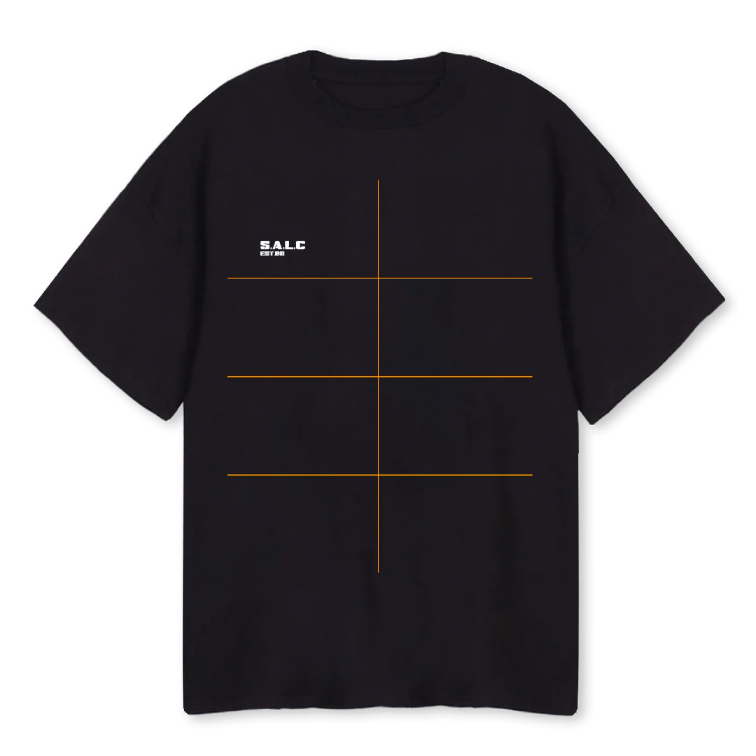 LIFTING Black Oversized Tee.