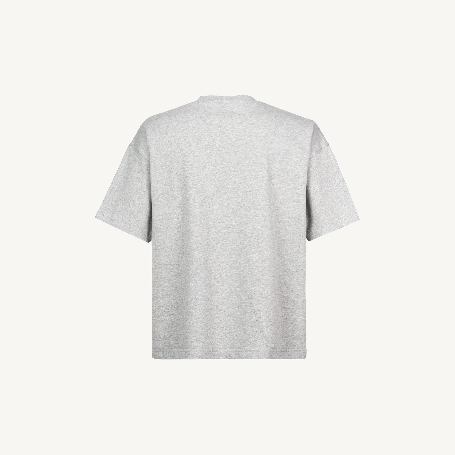 Light Grey Marl Oversized Boxy Tee. - Image 10