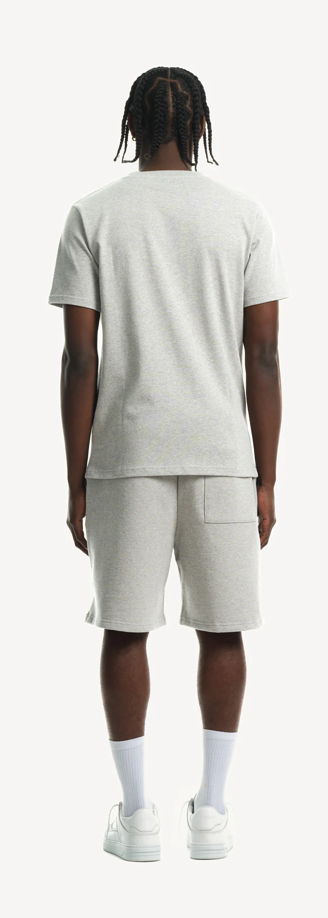 Light Grey Marl Regular Tee. - Image 6