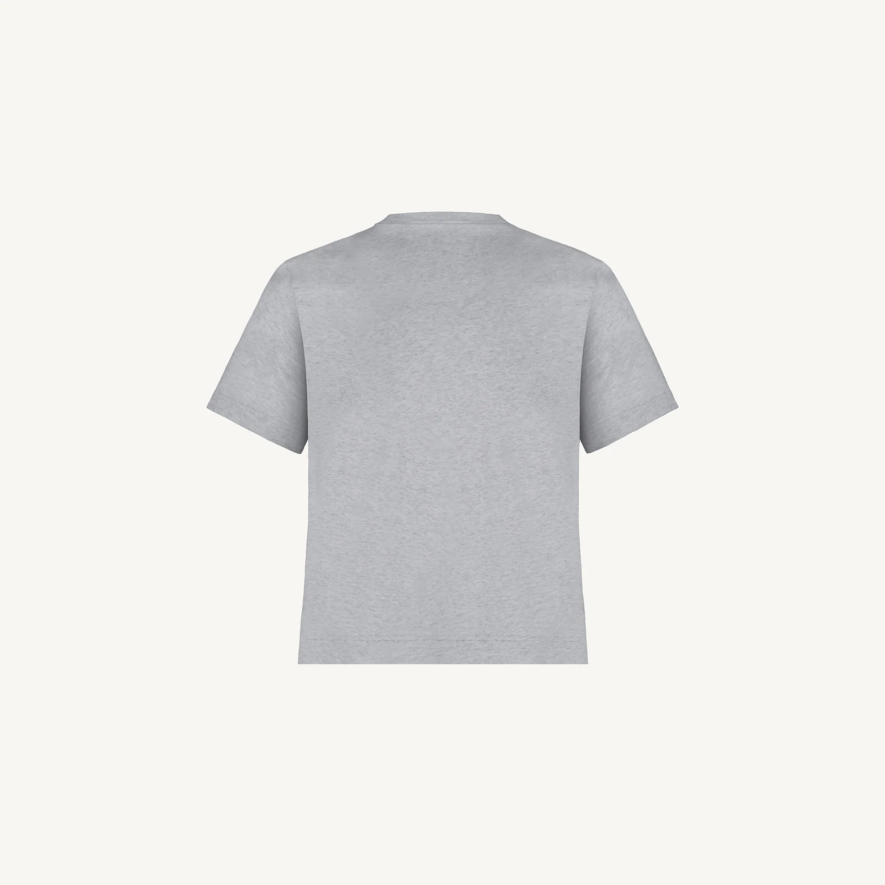 Light Grey Marl Women’s Clean Cut Tee. - Image 19
