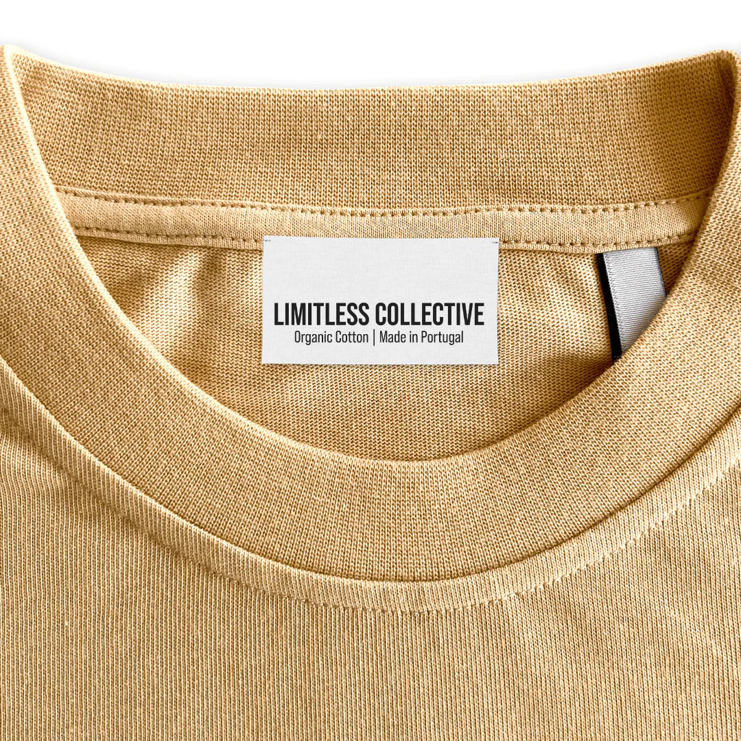 LIMITLESS COLLECTIVE Custom Neck Label.