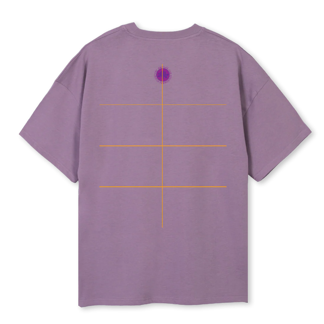 LIS Purple Oversized Tee. - Image 2