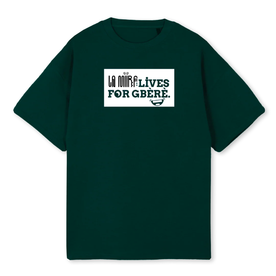 LMV Wild Green Oversized Tee.