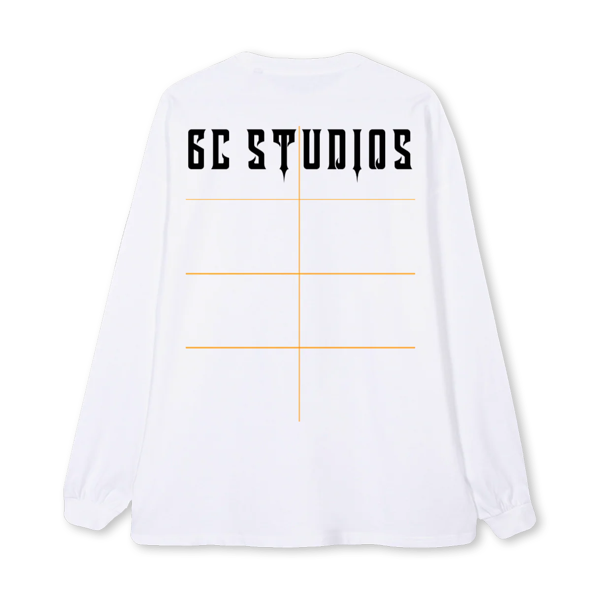 LSW White Oversized LS Tee. - Image 2