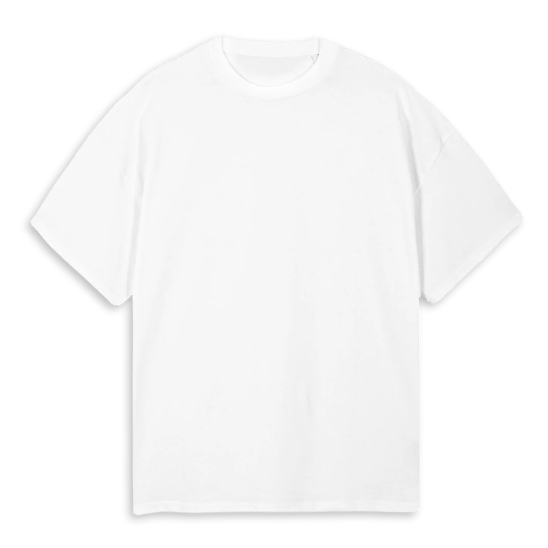 MAC  White Oversized Tee.