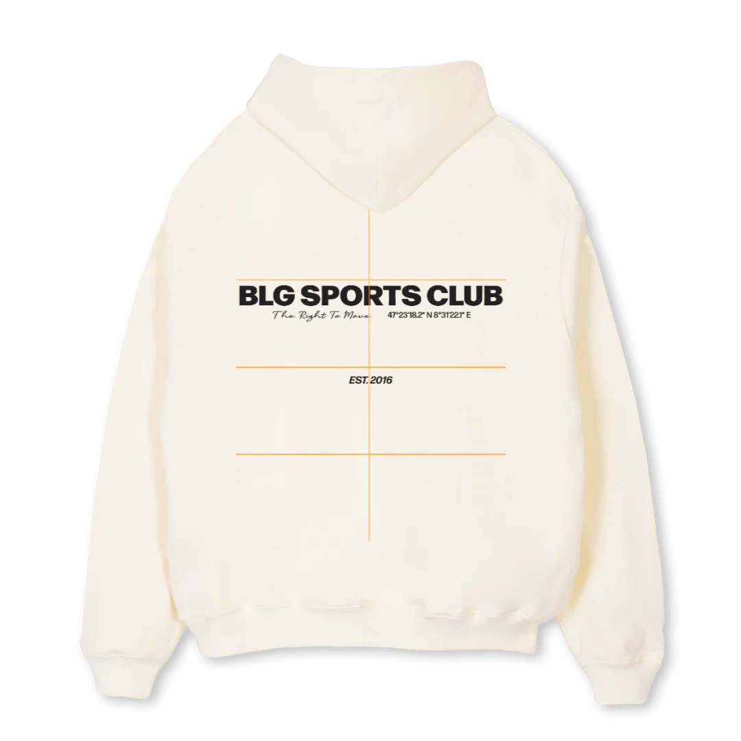 MANU Cream Oversized Hoodie. - Image 2