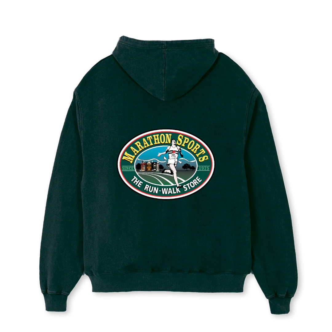 MARATHONSPORTSHOOD Wild Green Oversized Hoodie. - Image 2