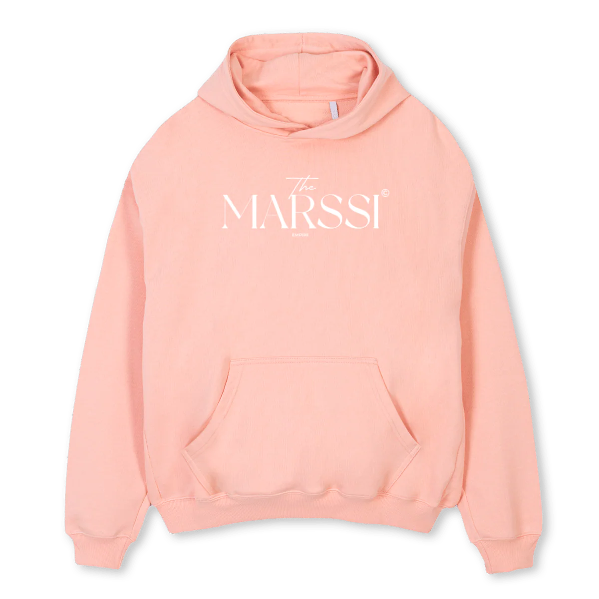 MARSSIEMPIREHODDIE Pink Clay Oversized Hoodie.
