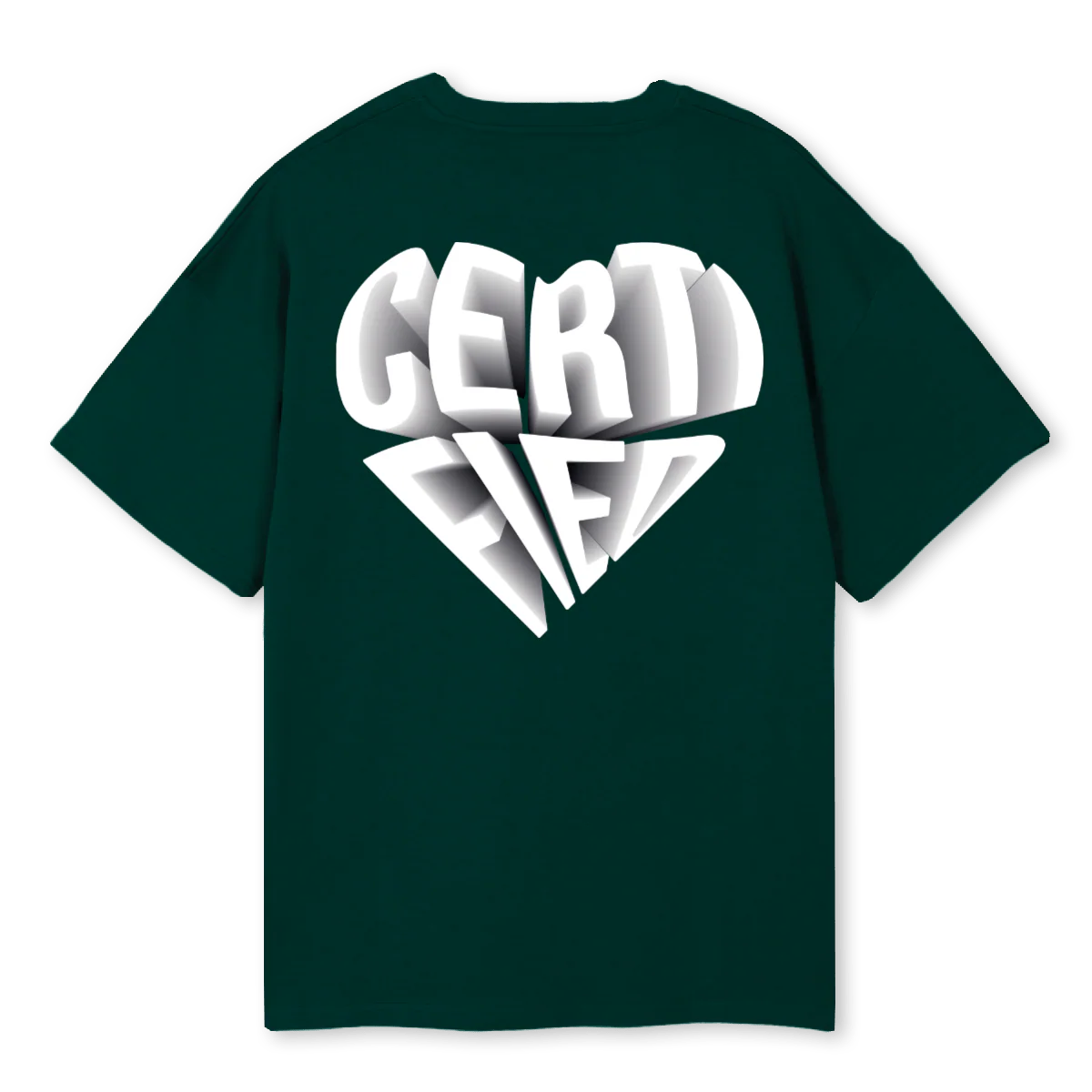 MAXIME Wild Green Oversized Tee. - Image 2