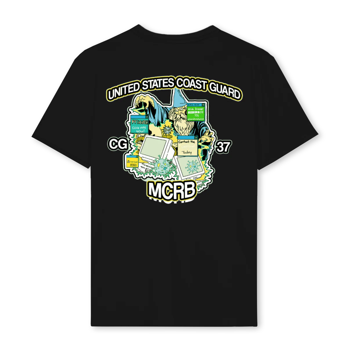 MCRB Black Regular Tee. - Image 2