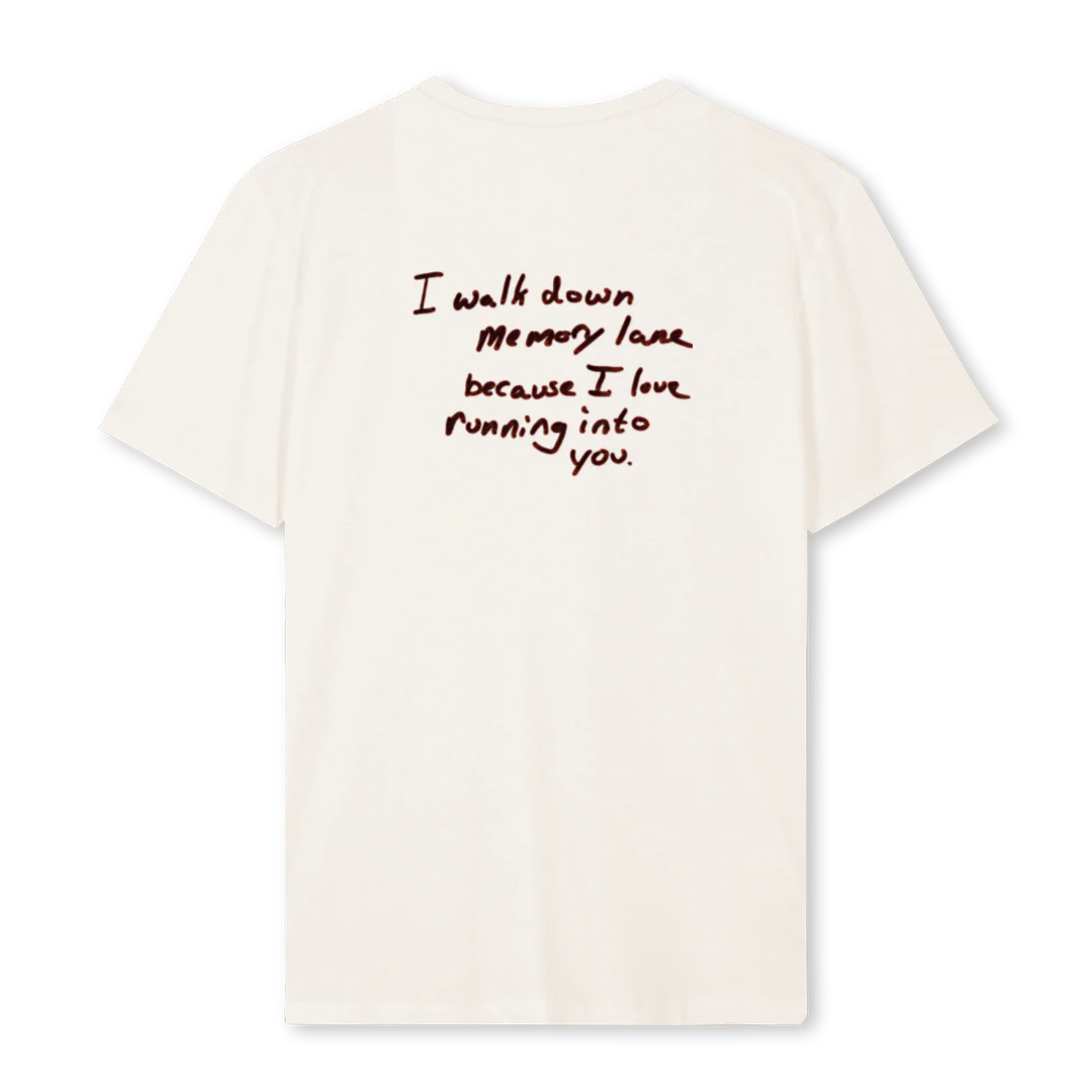 MEMORY Vintage White Regular Tee. - Image 2