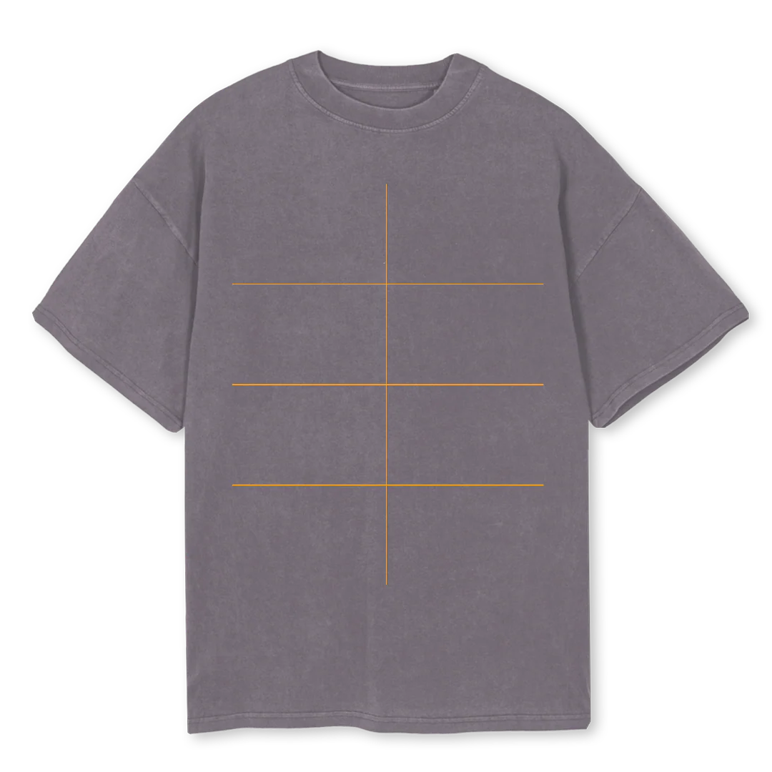 MERCBACKWP Pigment Grey Oversized Tee.