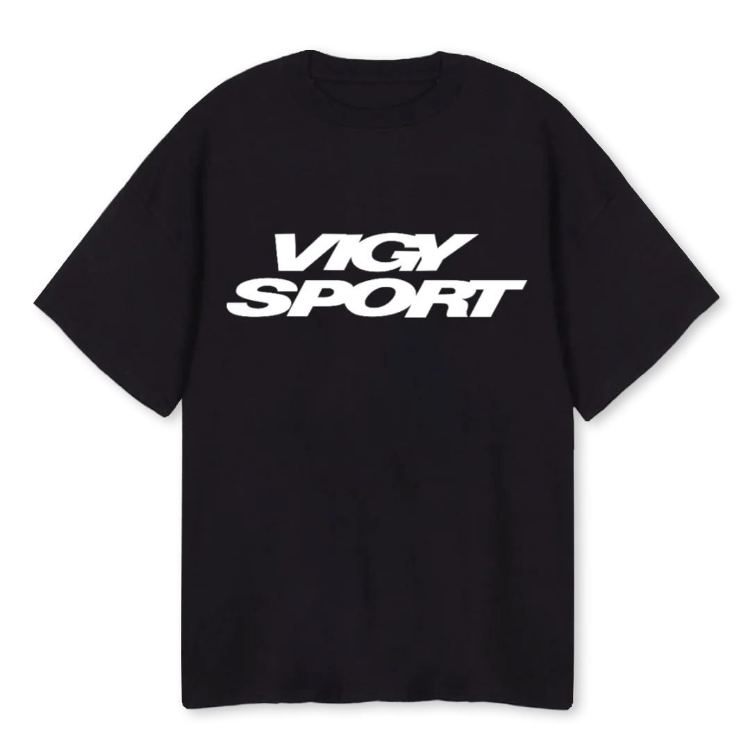 MLNBTEE Black Oversized Tee.