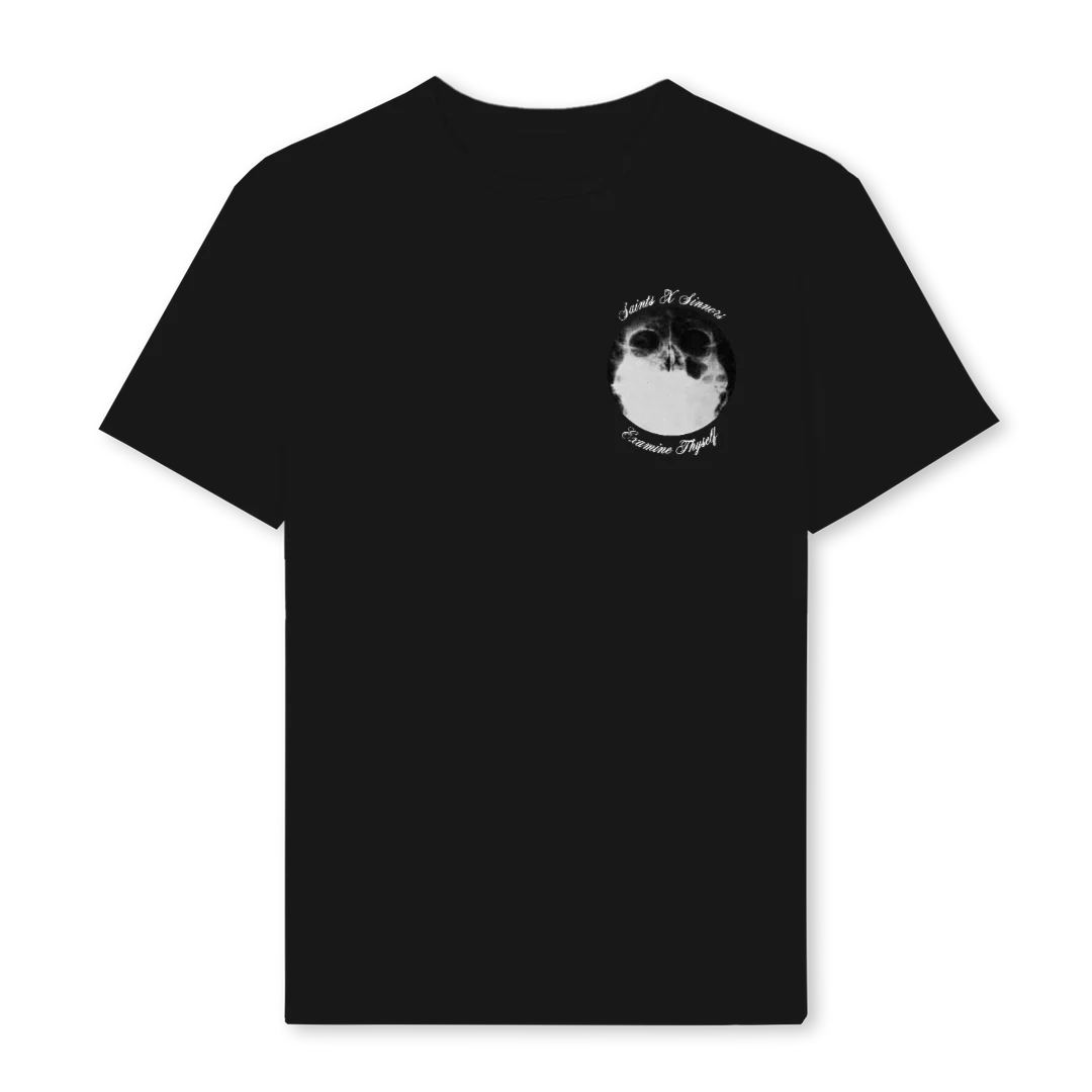 MMTHREE Black Regular Tee.