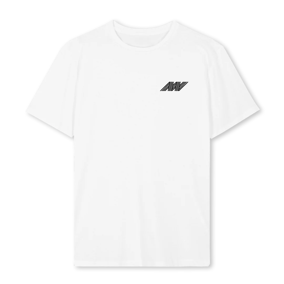 MOTUS VIVAT White Regular Tee.