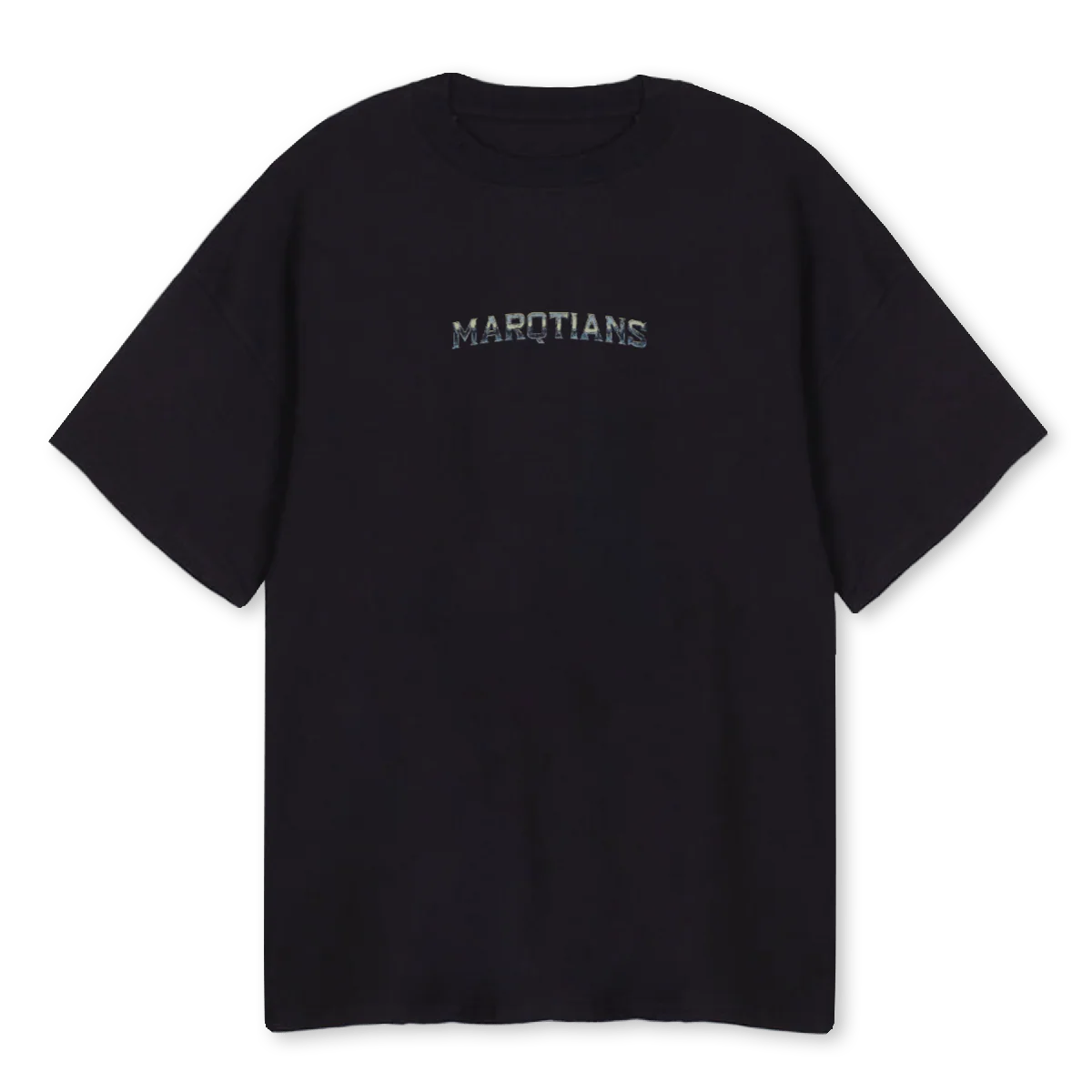 MS Black Oversized Tee.