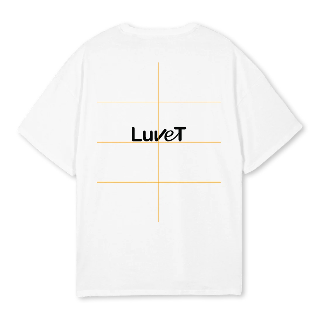 MSGTEEWHITE White Oversized Tee. - Image 2