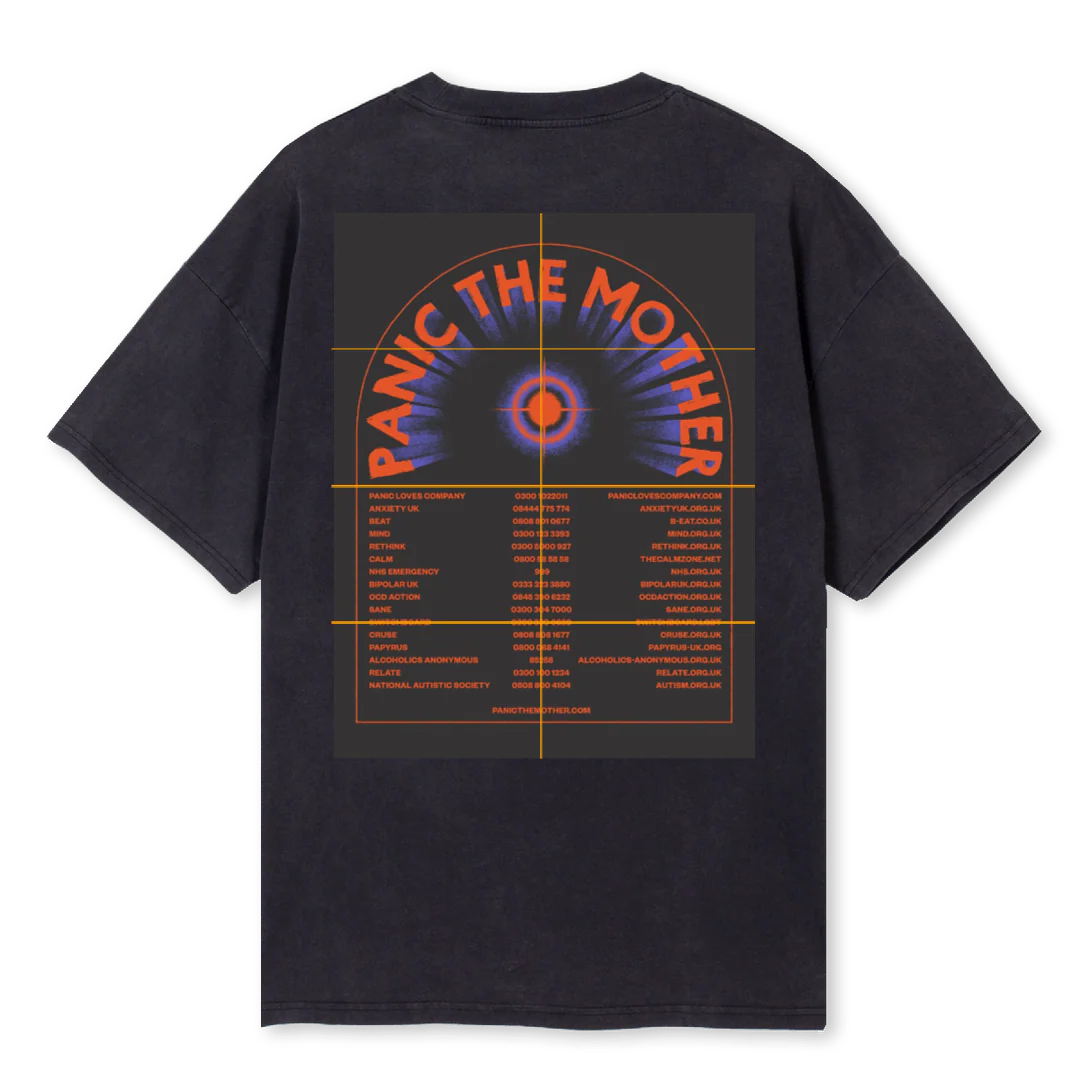 MTEE Vintage Black Oversized Tee. - Image 2
