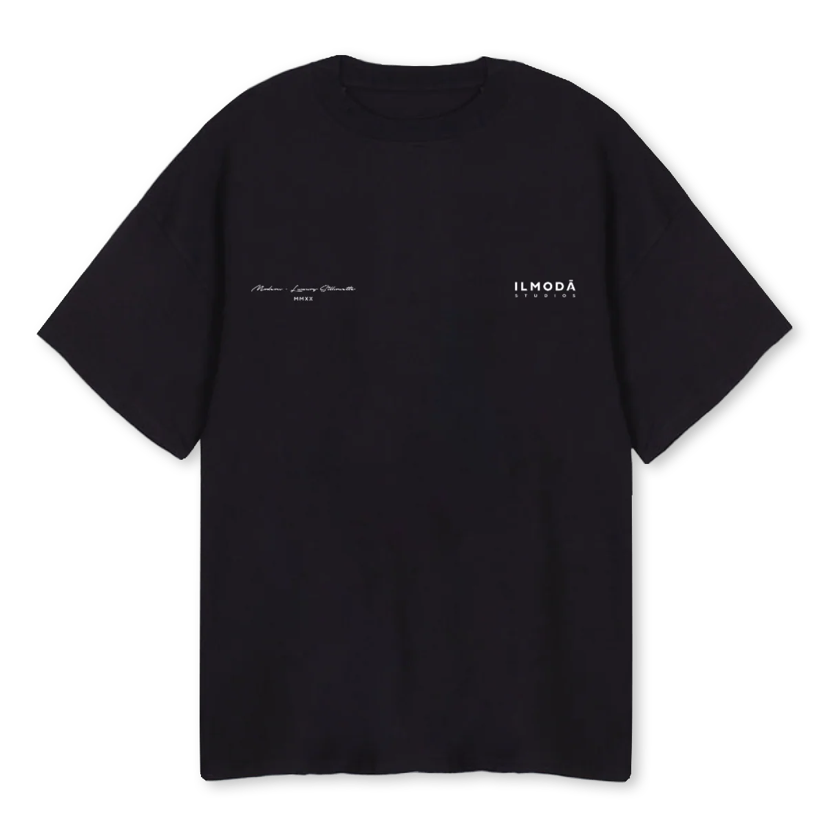 MTS B Black Oversized Tee.