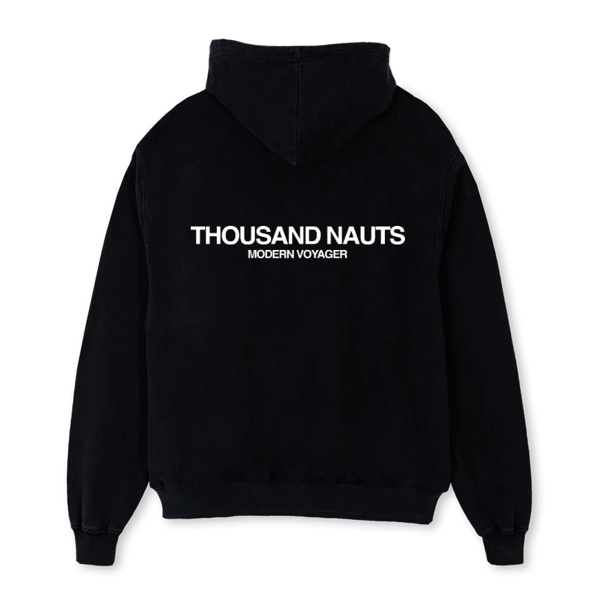 MVHOODBLK Black Oversized Hoodie. - Image 2