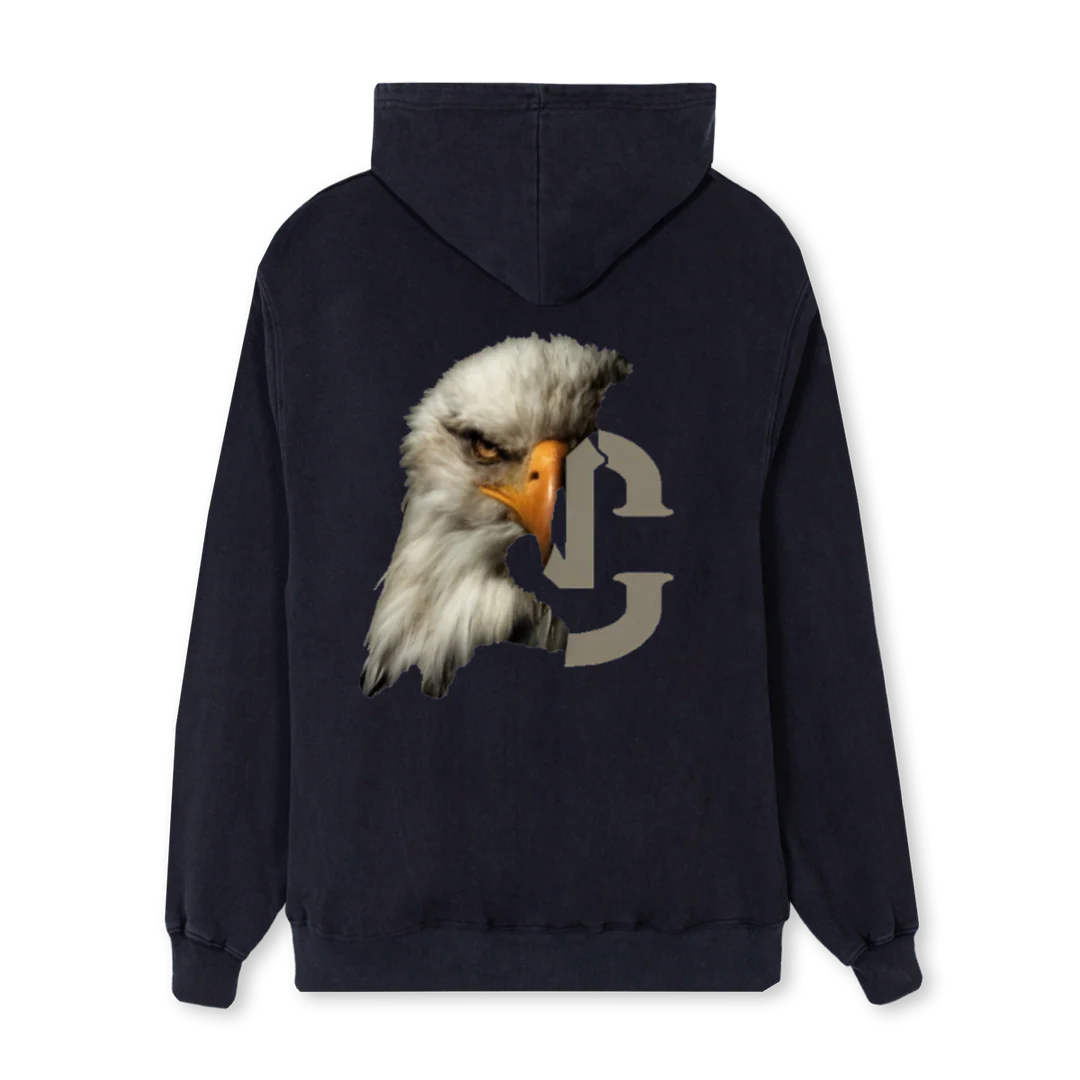 NCHOOD Vintage Black Regular Hoodie. - Image 2