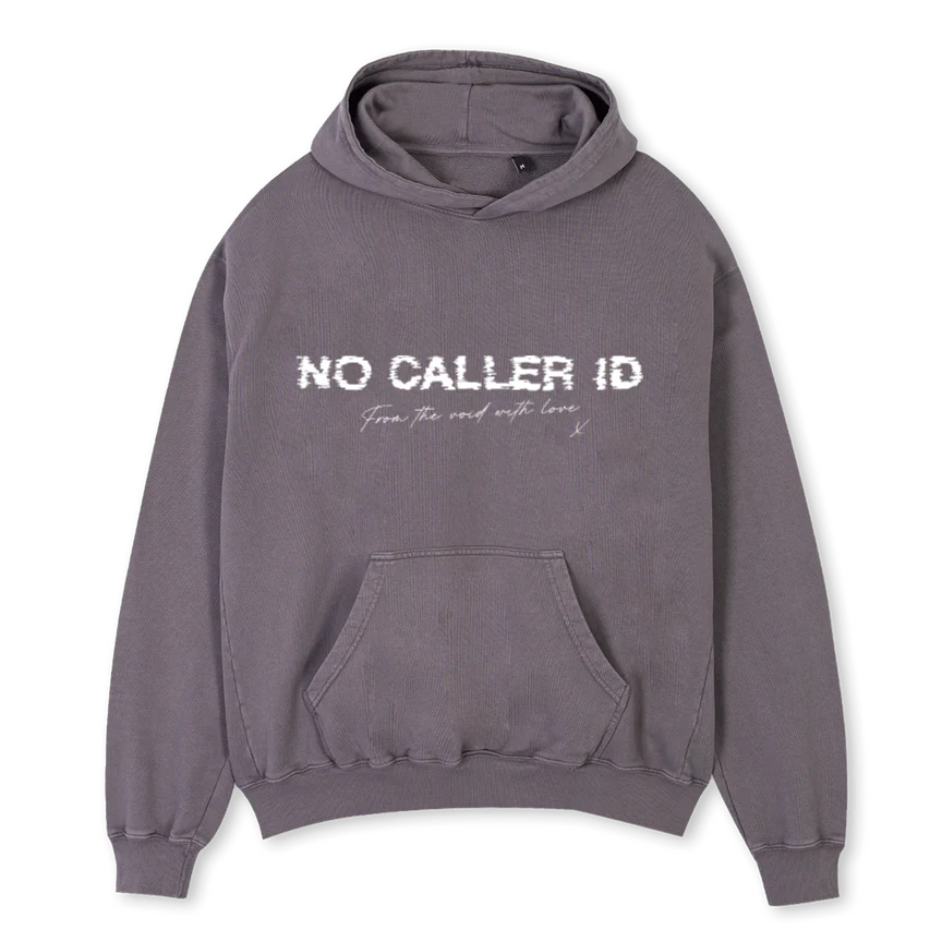 NCIDCHARCOALHOODIE Pigment Grey Oversized Hoodie.
