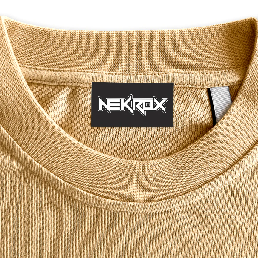 NEKROX Custom Neck Label.