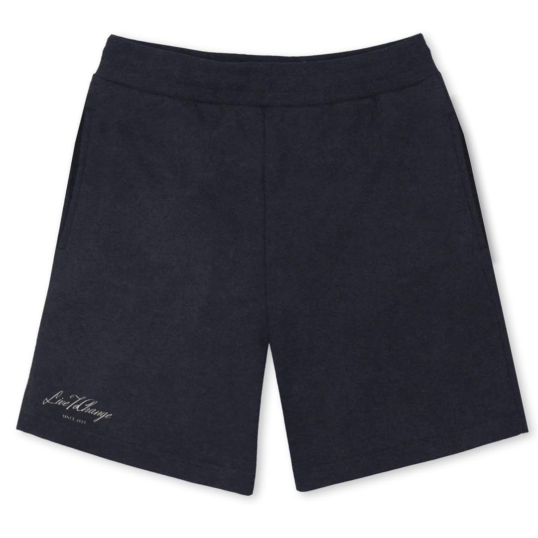 NEWSHORTLTC Vintage Black Relaxed Sweatshorts.