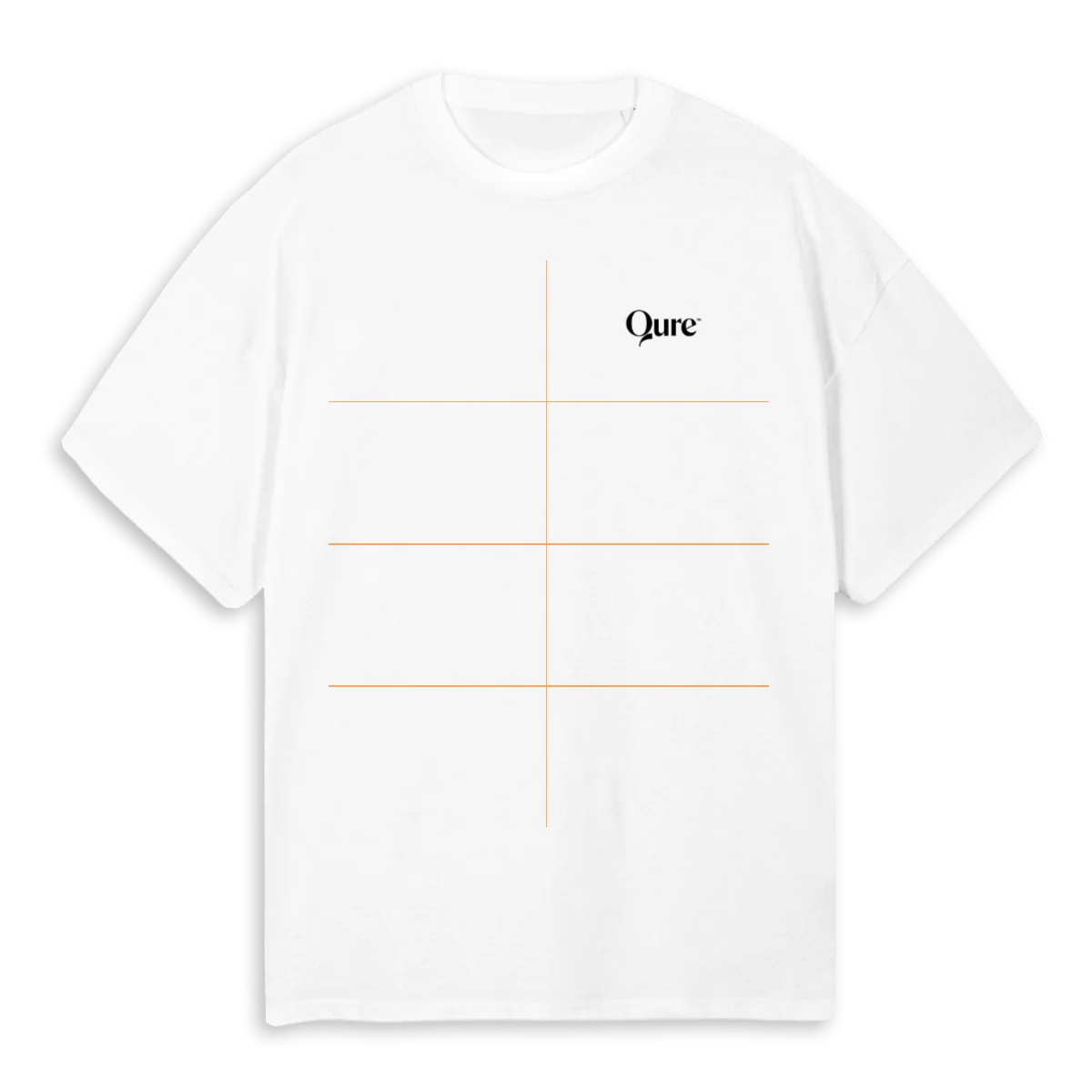 NEWWHITE White Oversized Tee.
