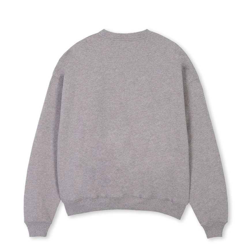 NGADED Grey Marl Oversized Crewneck Sweater. - Image 2