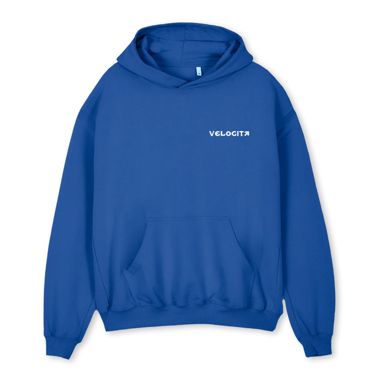 NMFPCOBALTBLUEHOODIE Cobalt Blue Oversized Hoodie.