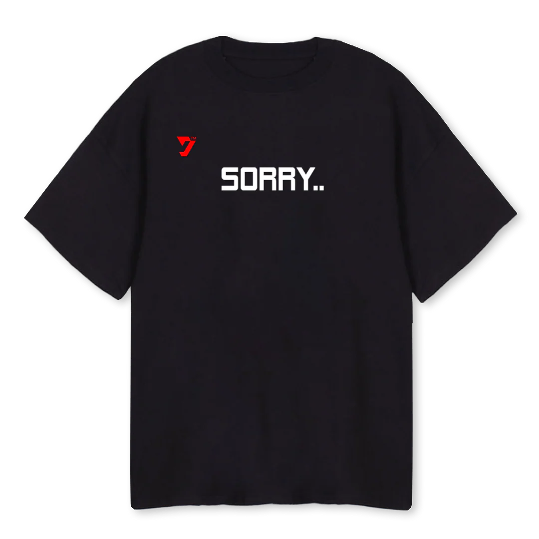 NOGUESTLIST Black Oversized Tee.
