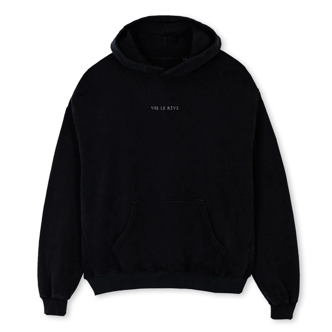 NOORDENLICHTHOODIE Black Oversized Hoodie.