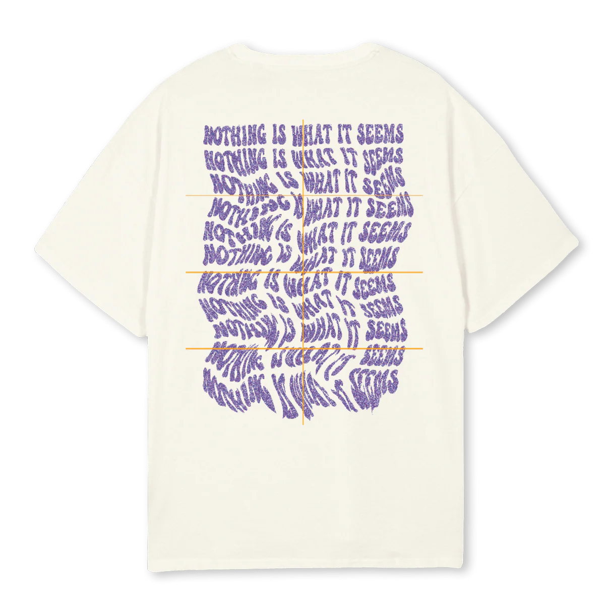 NOTHING T CREMITA Cream Oversized Tee. - Image 2
