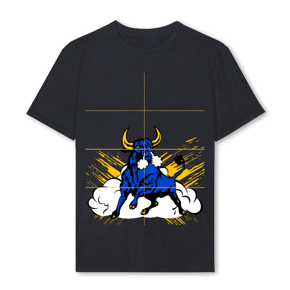 NW  Vintage Black Regular Tee.