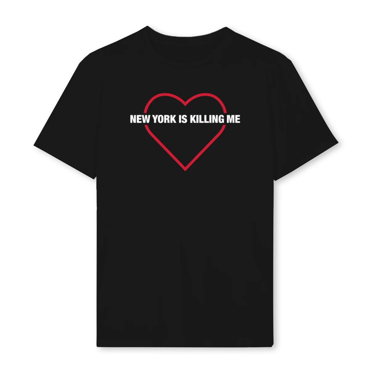 NYLITEBETA Black Regular Tee.