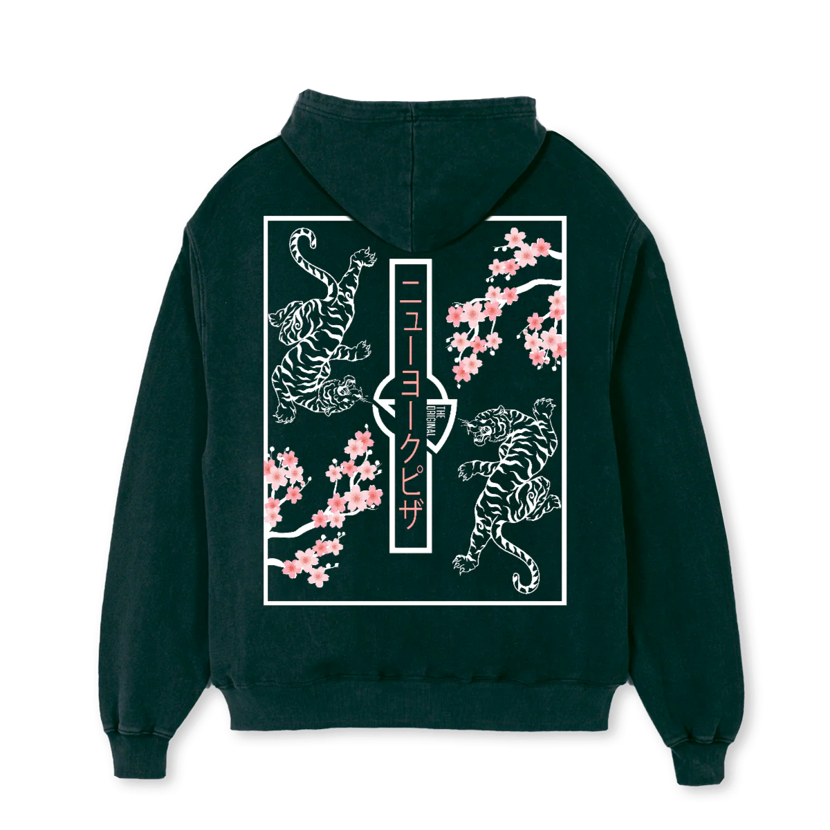 NYPXNAKAMAXHTH Wild Green Oversized Hoodie. - Image 2