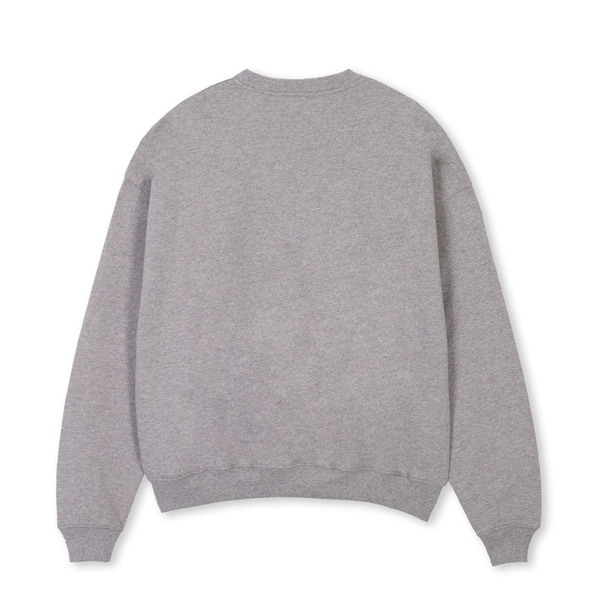 OAKCREW Grey Marl Oversized Crewneck Sweater. - Image 2