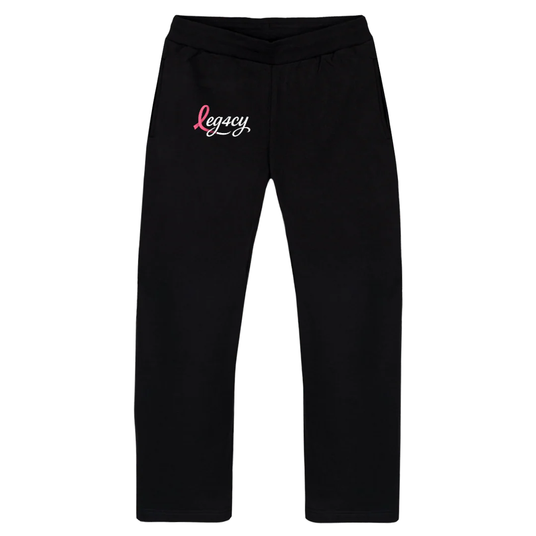 OCT LEGCY PAINTS Black Straight-Leg Relaxed Sweatpants.