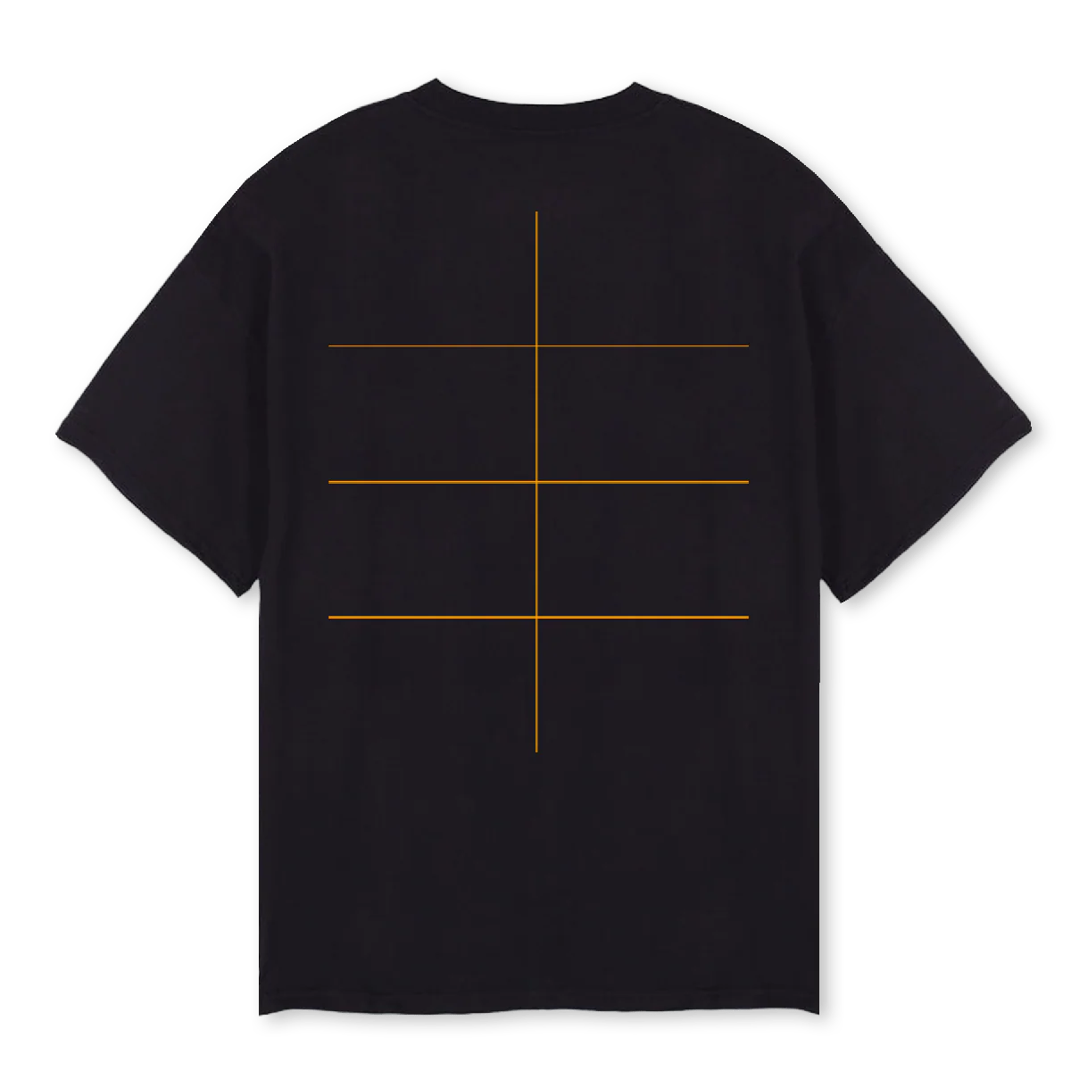 ODKITTYTEE Black Oversized Tee. - Image 2